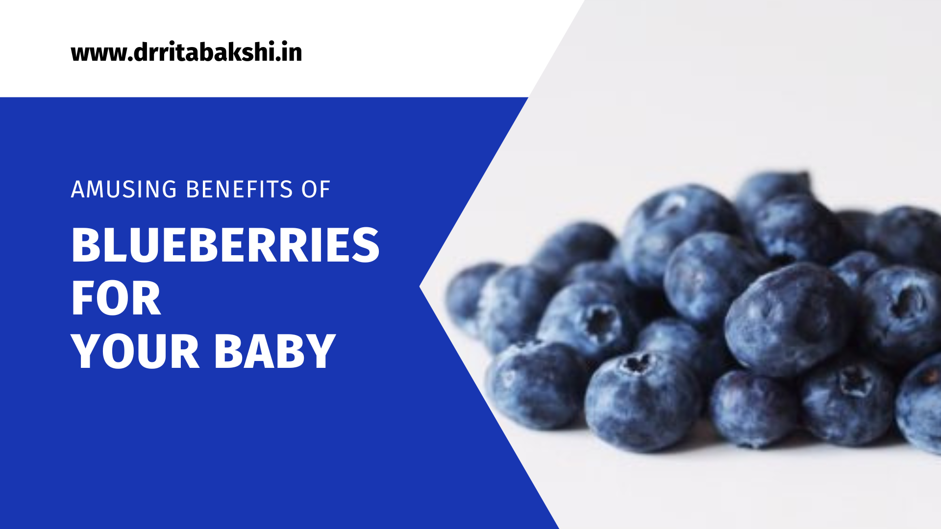 Amusing benefits of blueberries for your baby