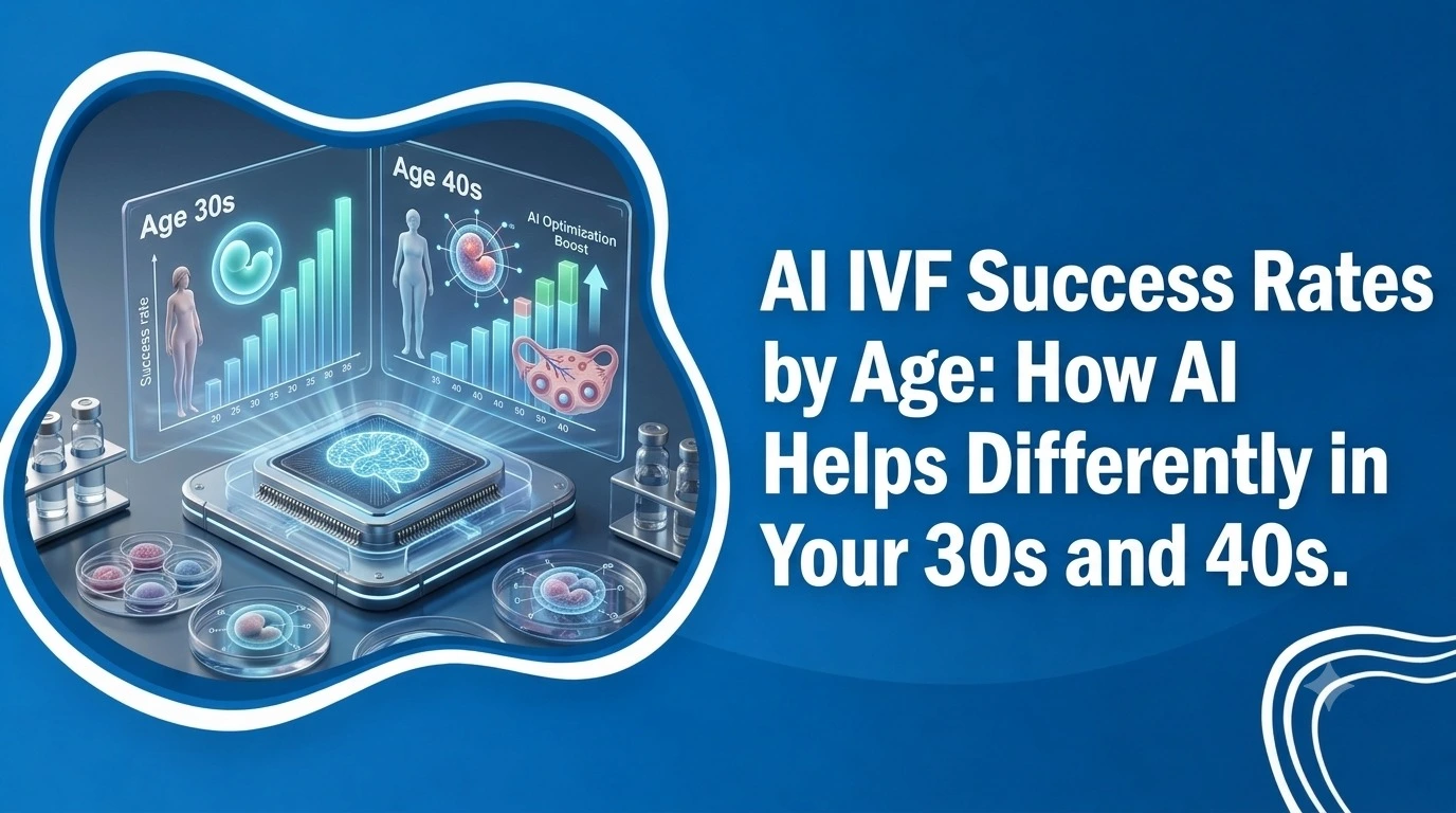 AI IVF success rates by age helping women in their 30s and 40s with embryo selection