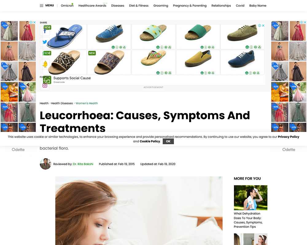Leucorrhoea Causes - Symptoms And Treatments