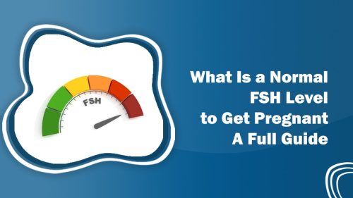 normal FSH levels to get pregnent