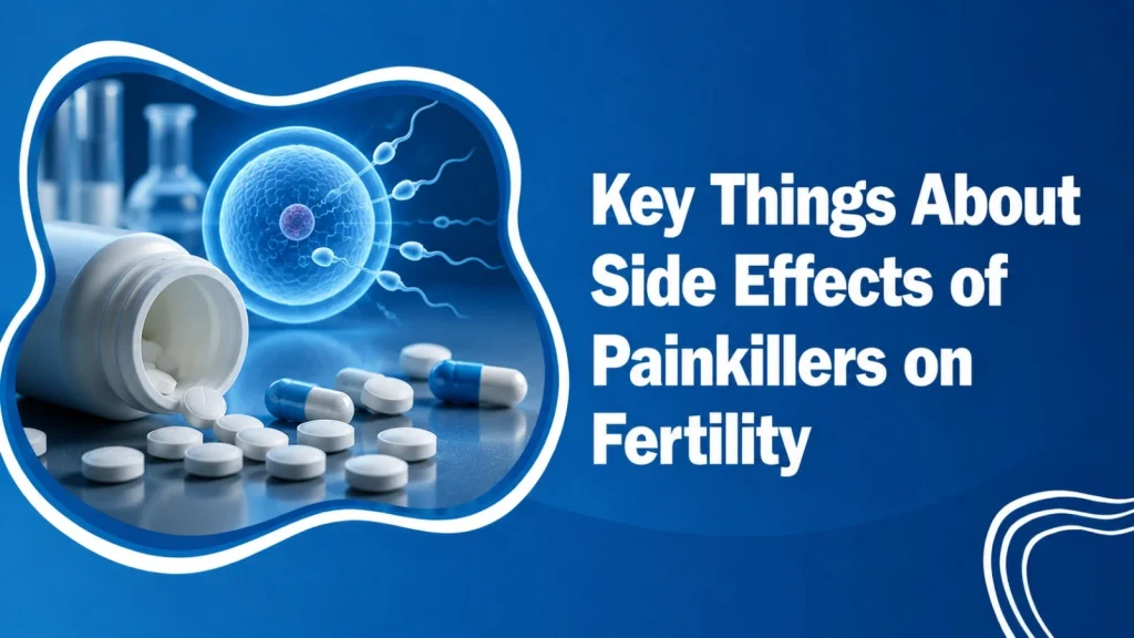 Side effects of painkillers on fertility affecting male and female reproductive health