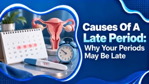 Causes of a late period including stress PCOS thyroid pregnancy weight changes and medications